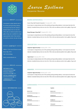 RESUME WITHOUT PHOTO & COVER LETTER TEMPLATES